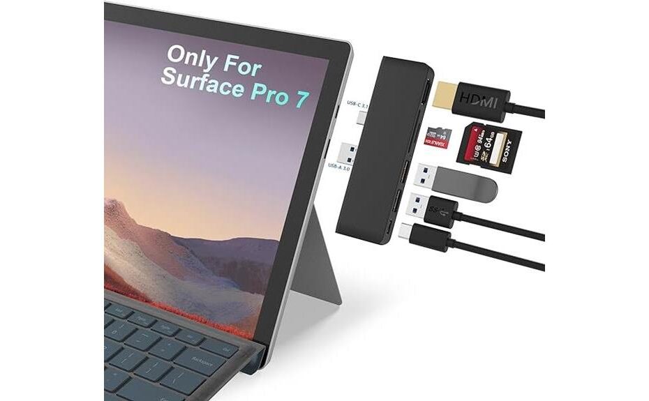 surface pro 7 accessories spotlight