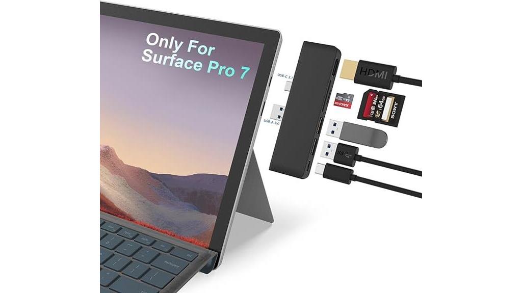 surface pro 7 accessories spotlight