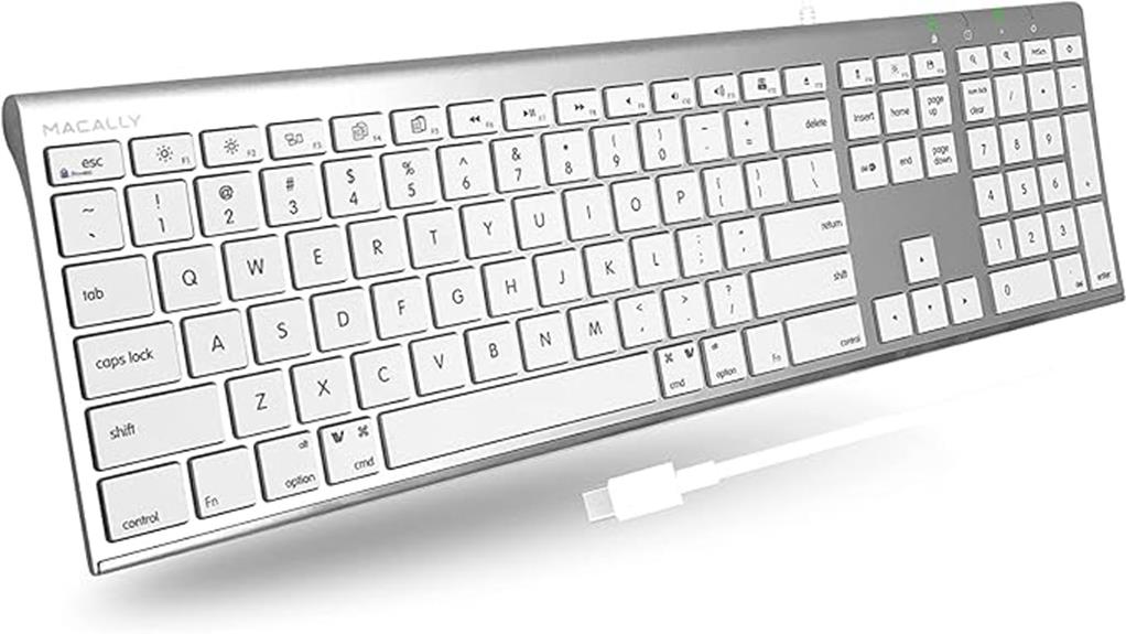usb c keyboard detailed