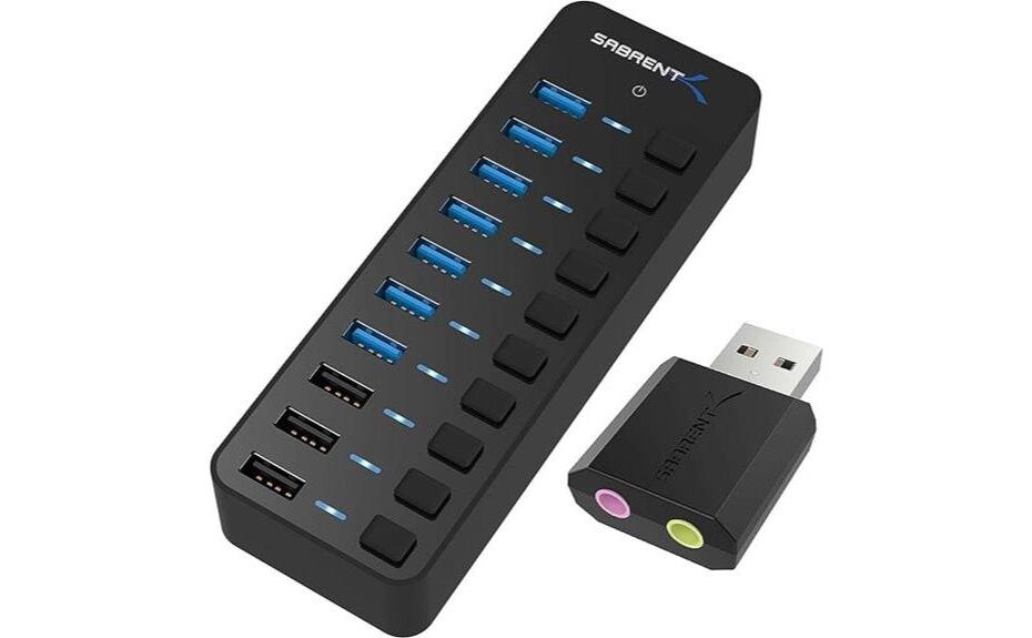 usb hub speed test