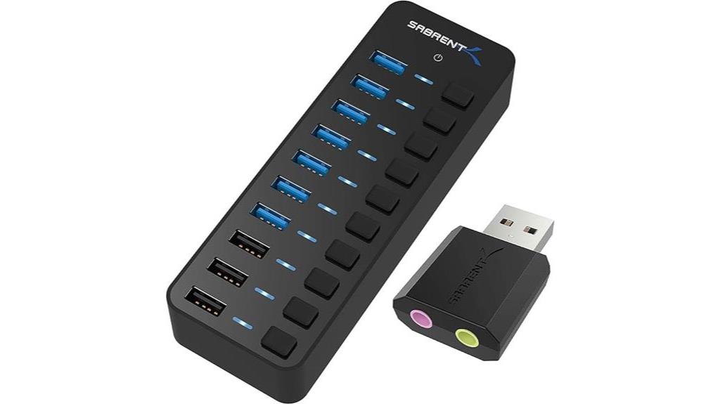 usb hub speed test