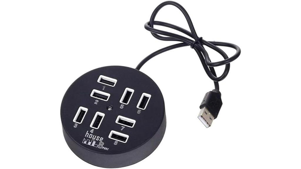 usb hub with 8 ports