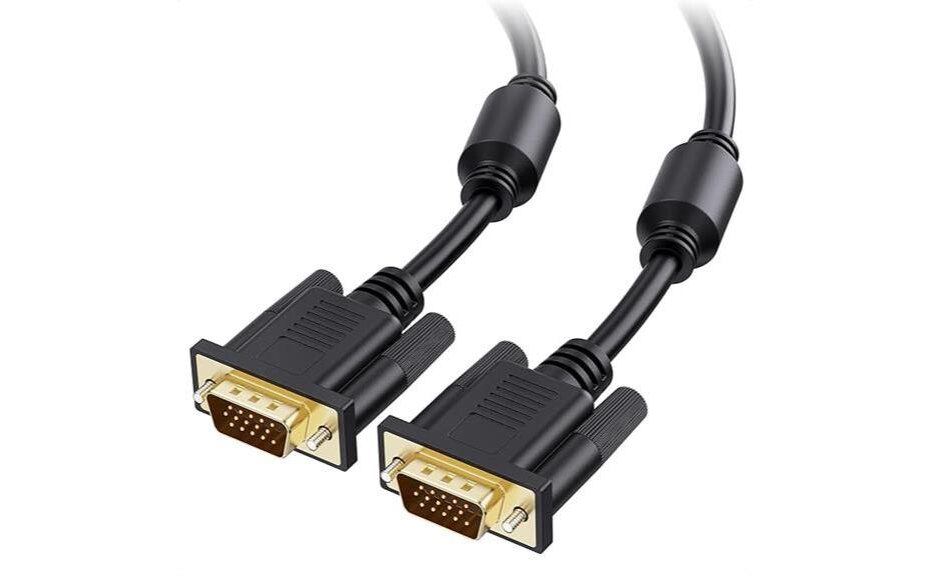 vga cable performance analysis