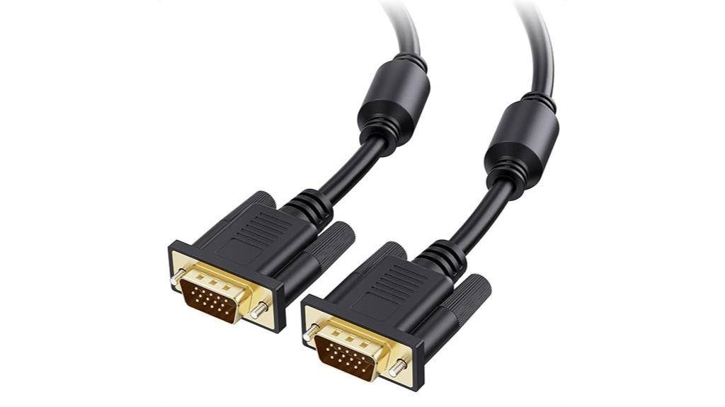 vga cable performance analysis