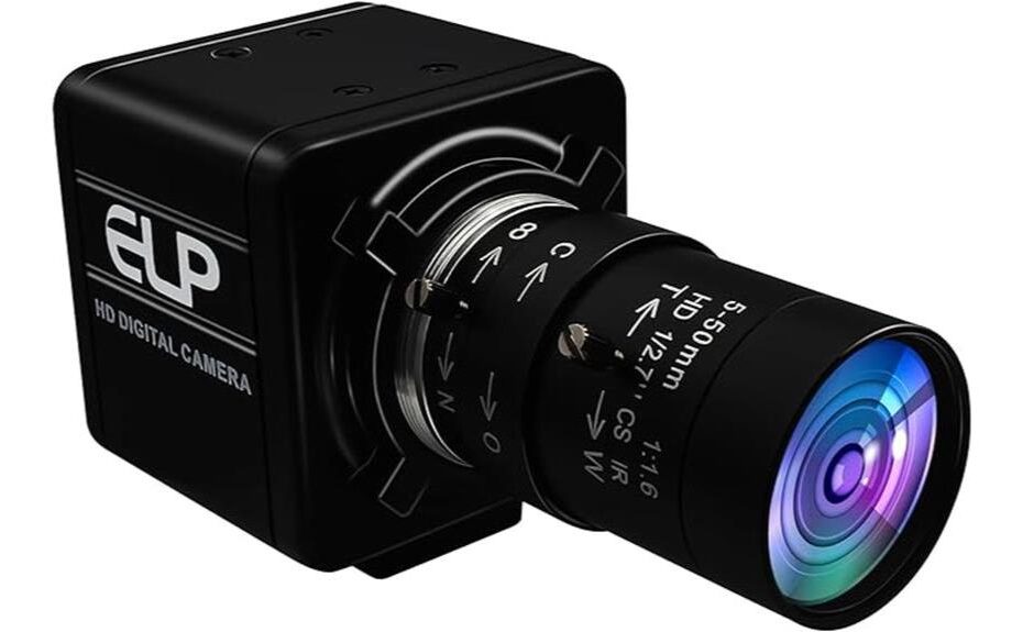 webcam with global shutter