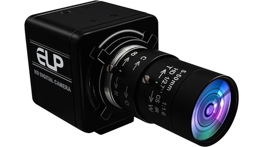 webcam with global shutter