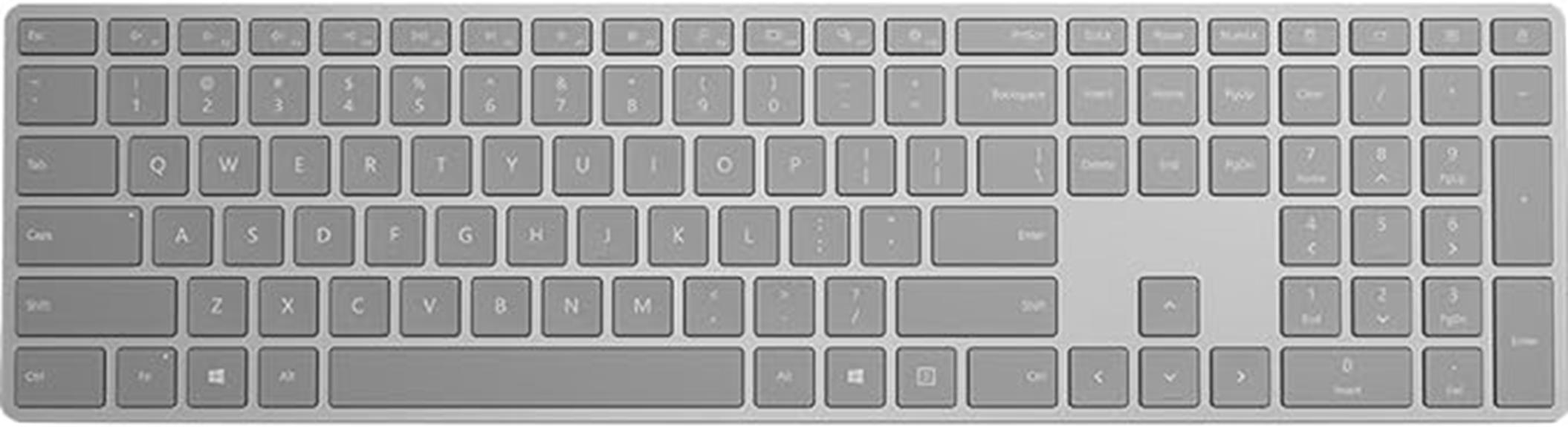 wireless surface keyboard evaluation