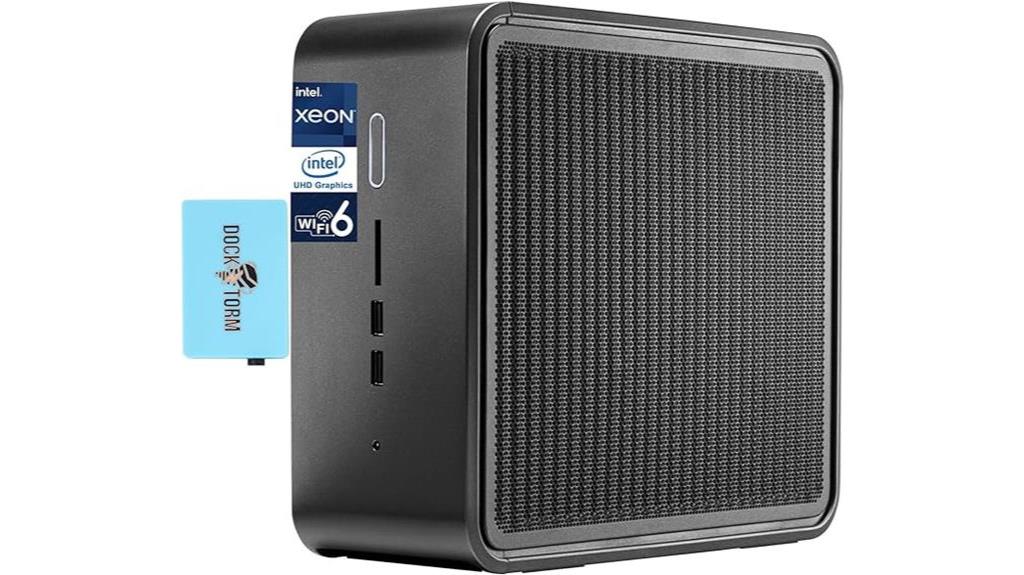 compact and powerful workstation