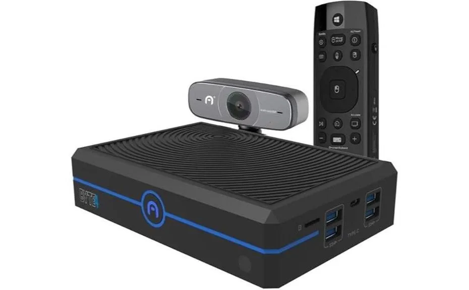 compact desktop with power