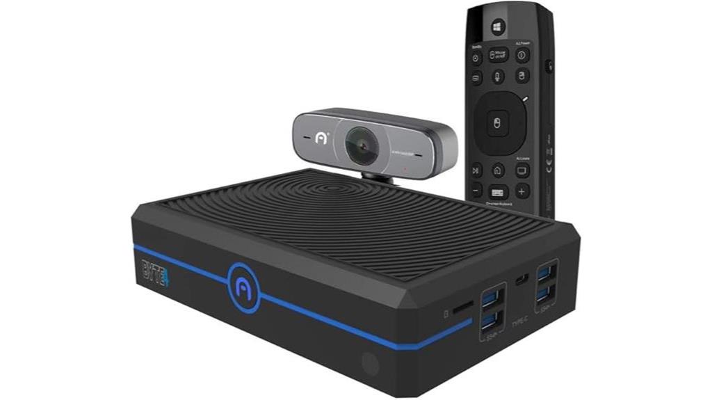 compact desktop with power