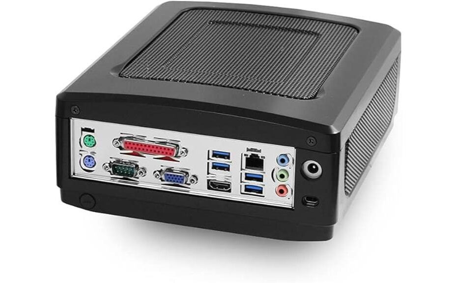 compact fanless industrial pc