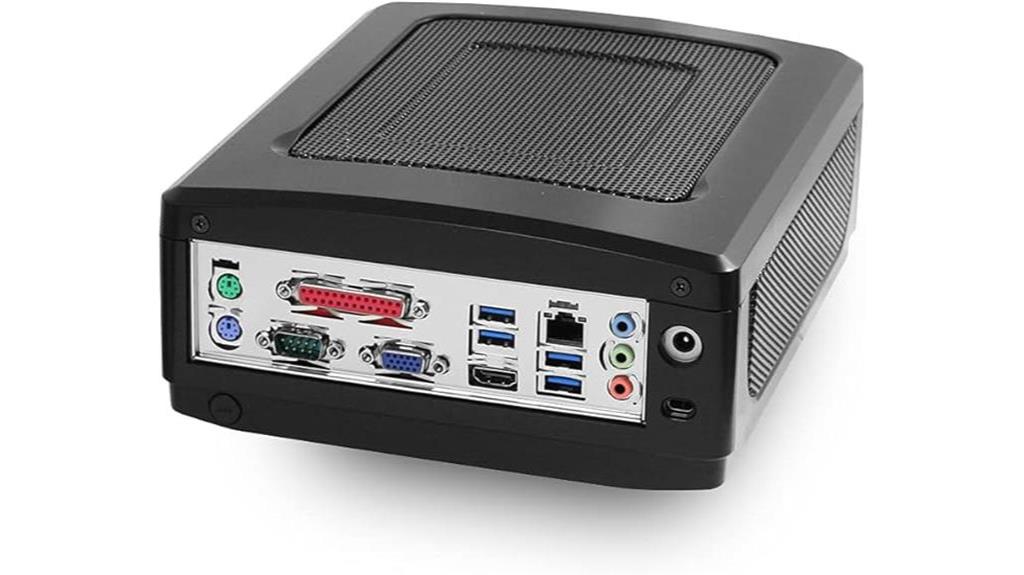 compact fanless industrial pc