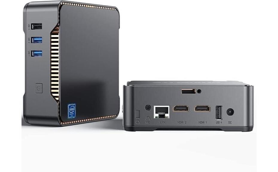 compact pc with sharp display