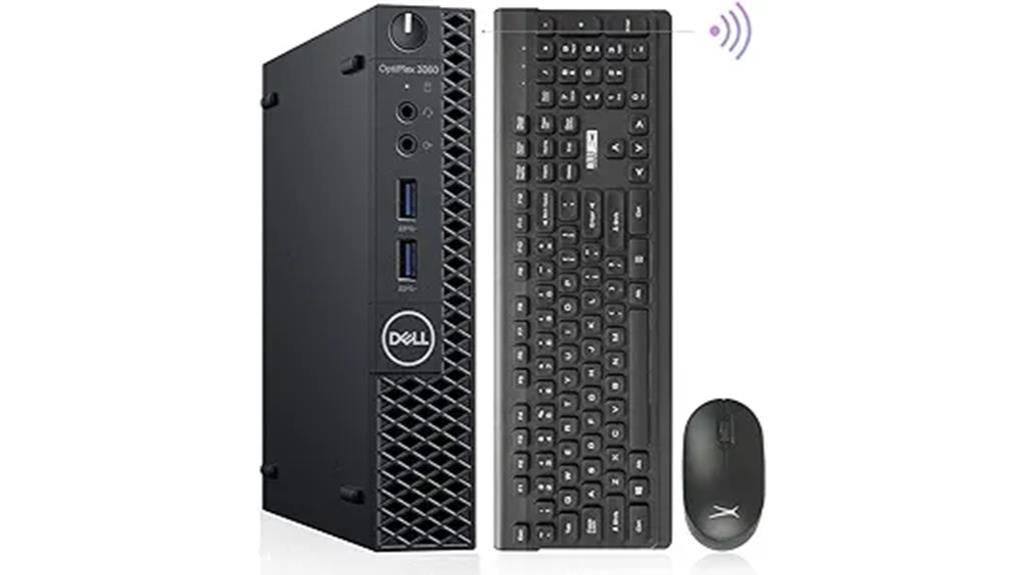 compact powerful work focused desktop pc