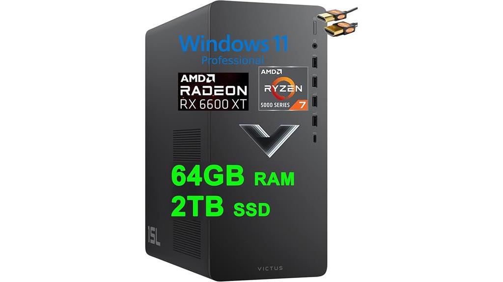 powerful gaming desktop performance