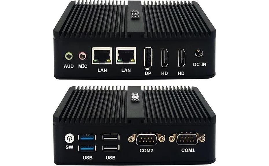 versatile industrial fanless mini powerhouse