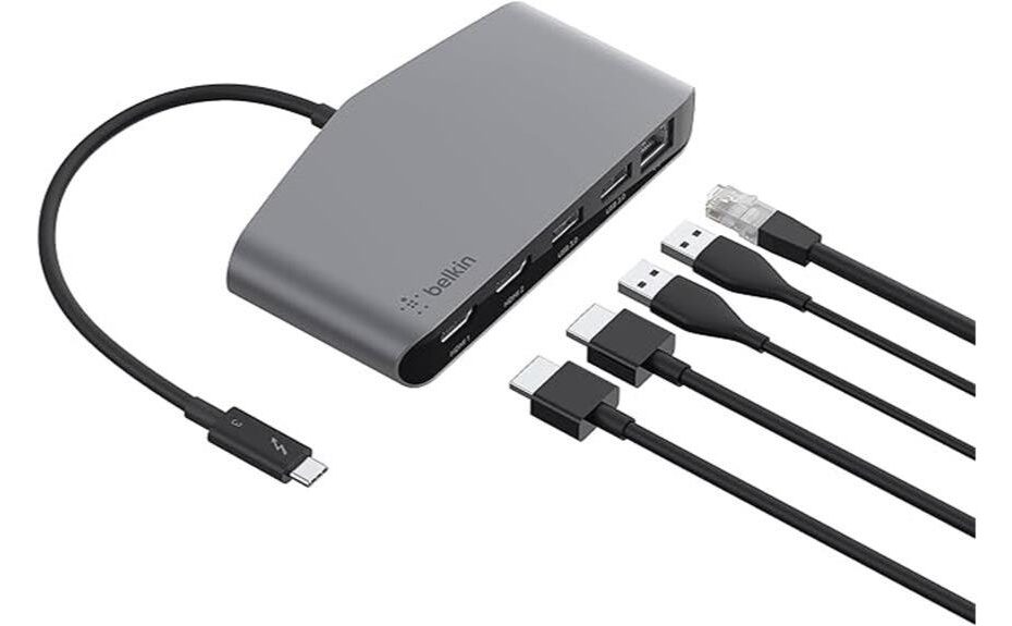compact thunderbolt 3 dock