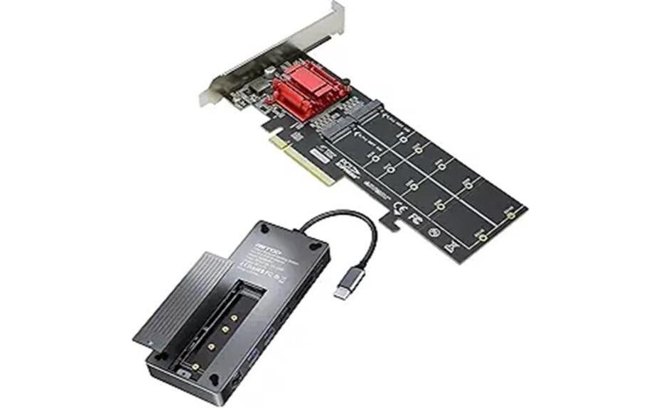 dual nvme docking station review