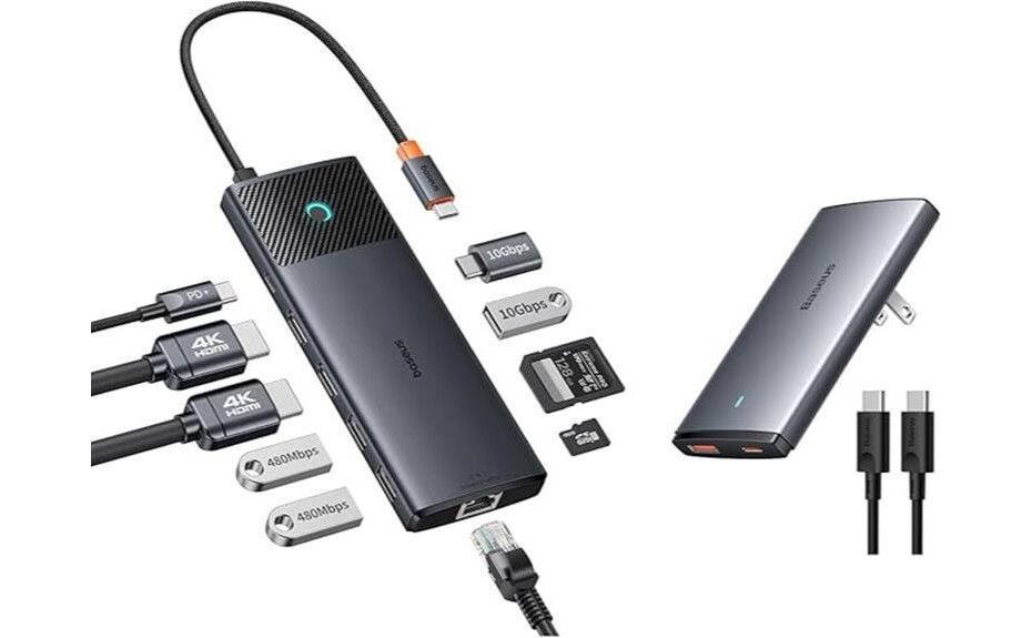 essential baseus docking station