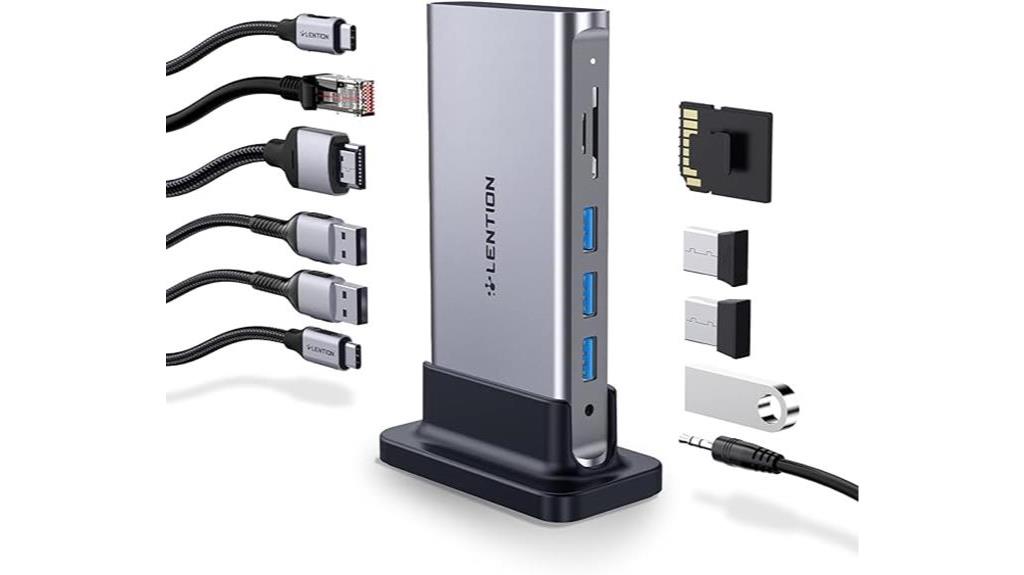 lention usb c docking station