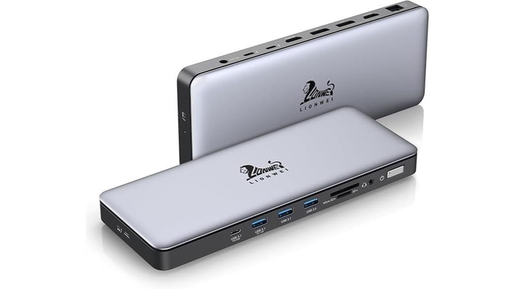 lionwei thunderbolt 4 dock review