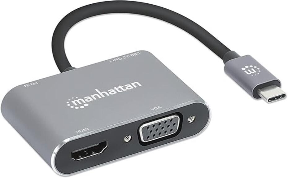 manhattan usb c adapter review
