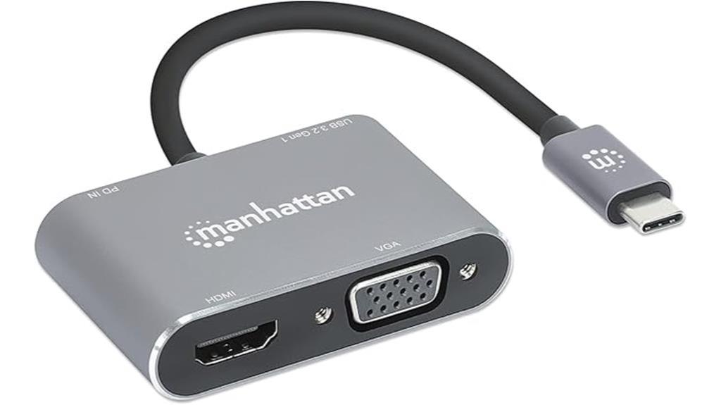manhattan usb c adapter review