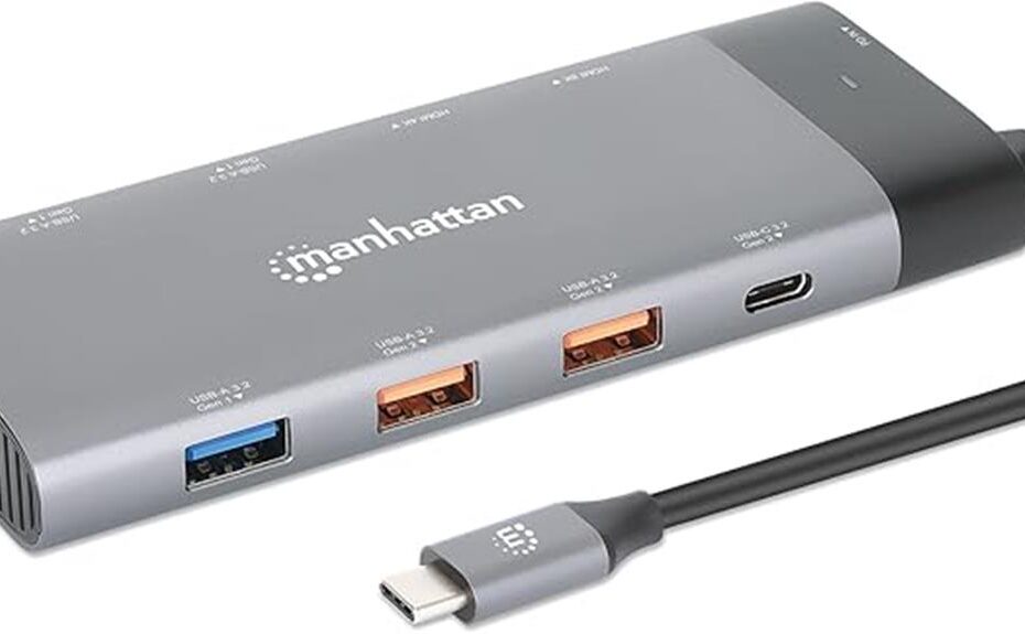 manhattan usb c hub review
