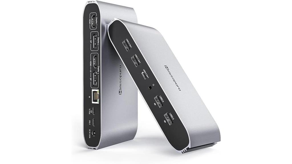 minisopuru triple display docking station
