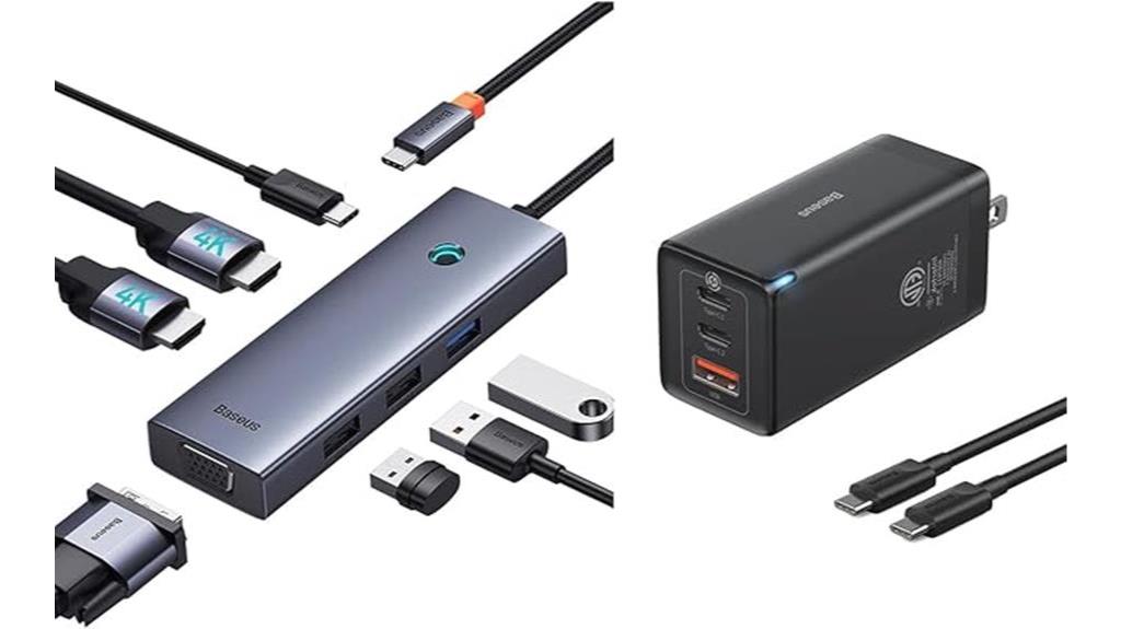 multifunctional usb c dock