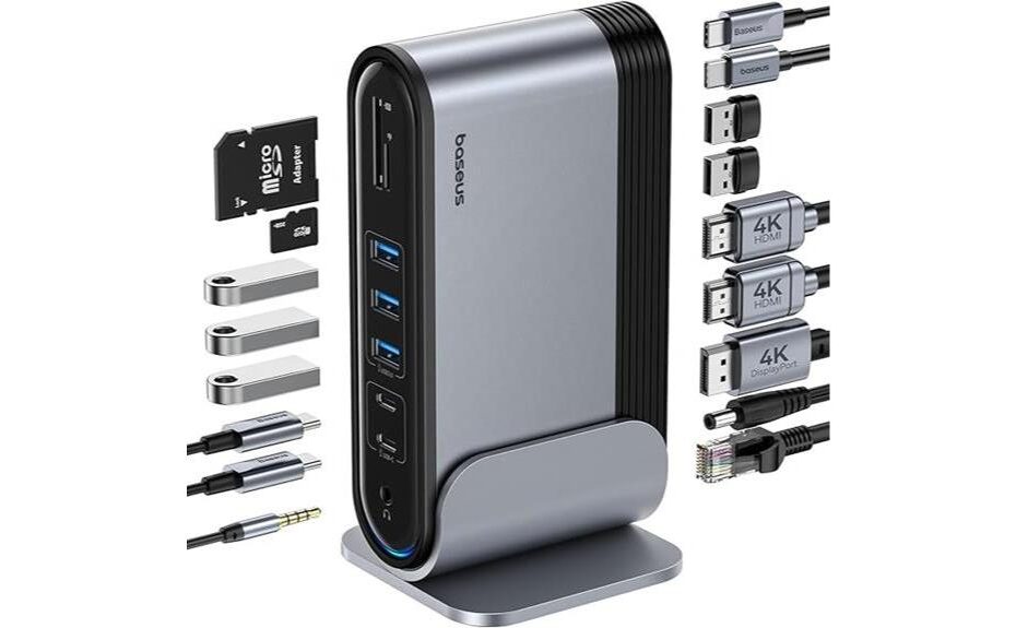 versatile docking station connectivity