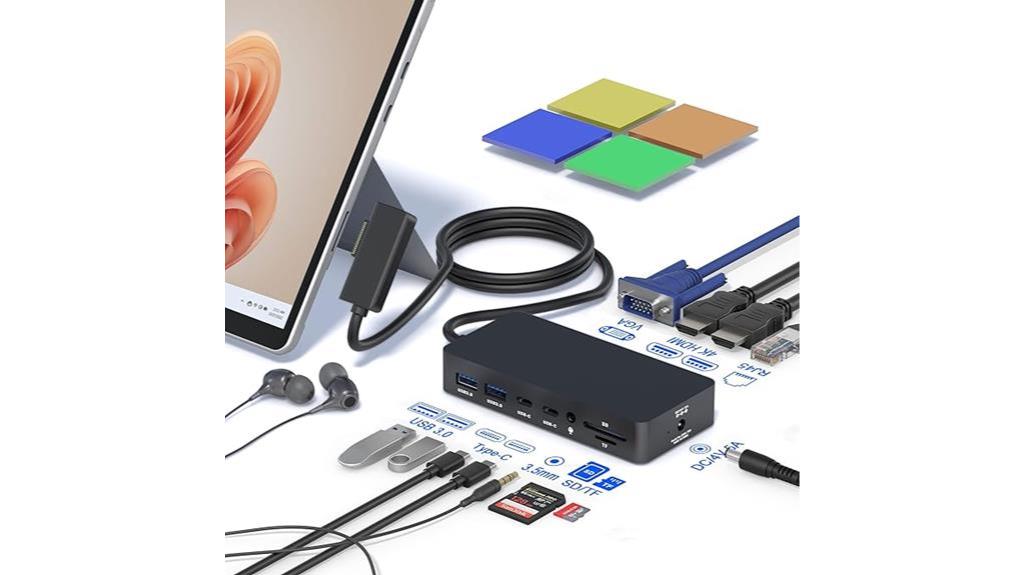 versatile microsoft surface dock
