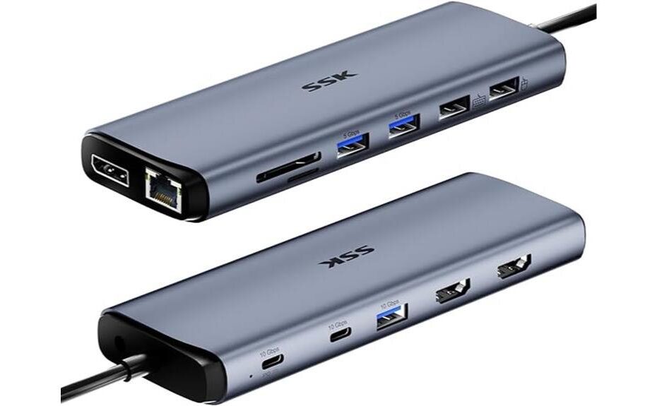 versatile usb c dock