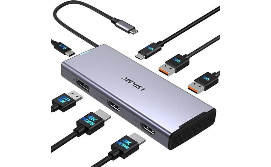 versatile usb c docking station