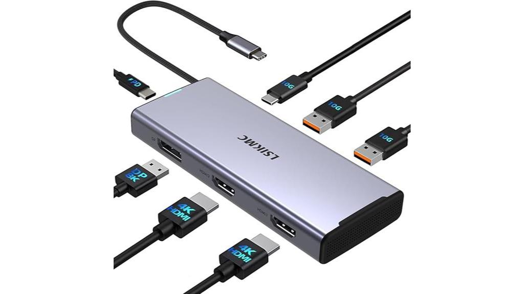versatile usb c docking station