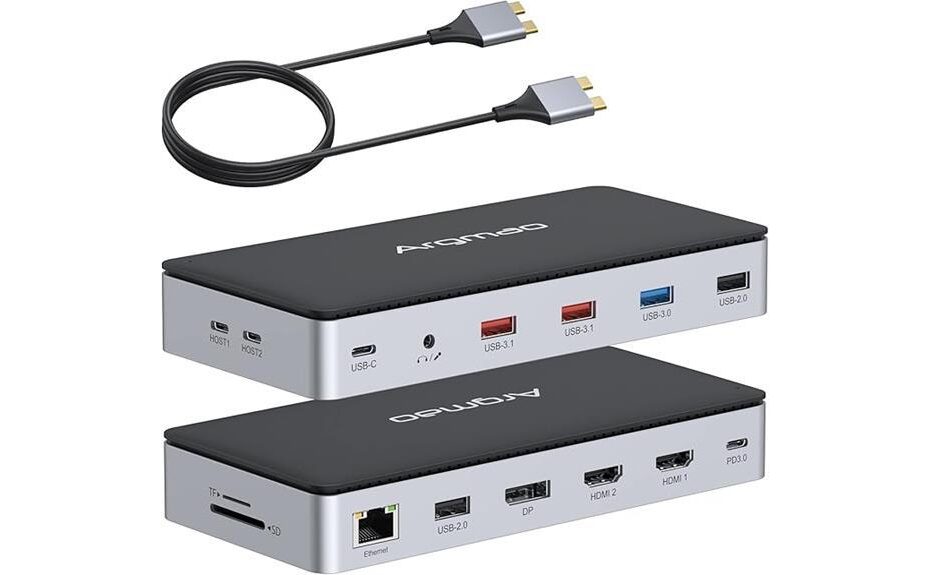 versatile usb c docking station
