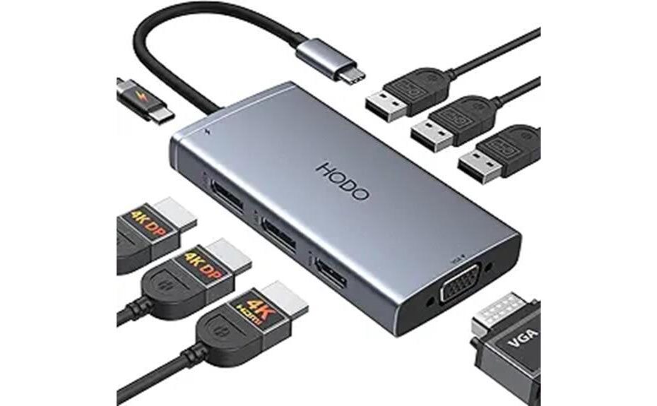 versatile usb c docking station
