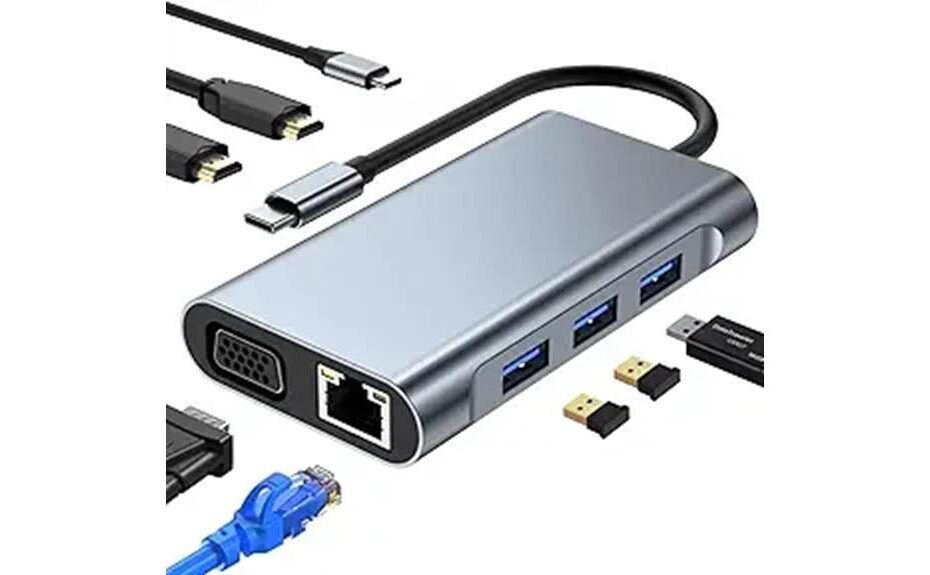 versatile usb c docking station