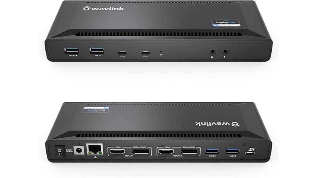 wavlink 4k docking station