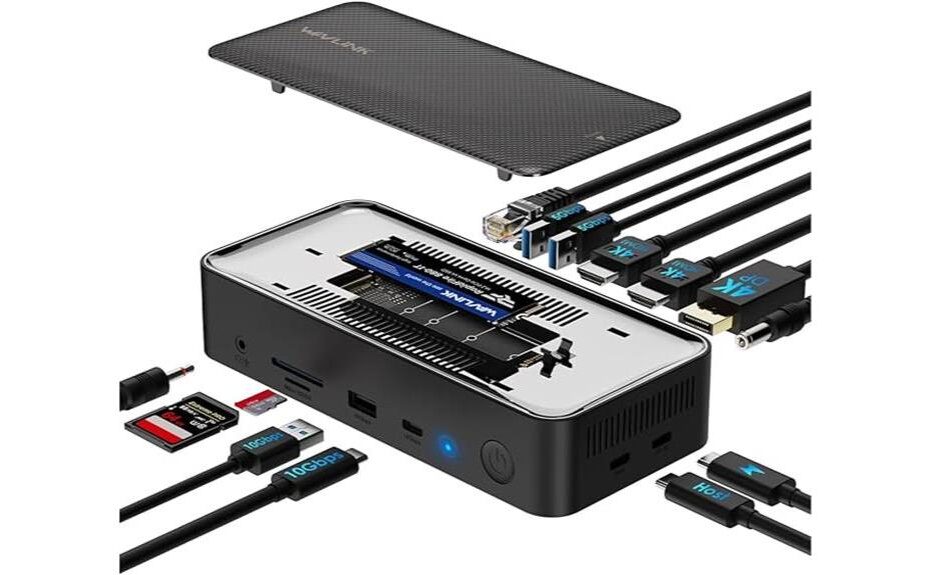 wavlink usb c dock review