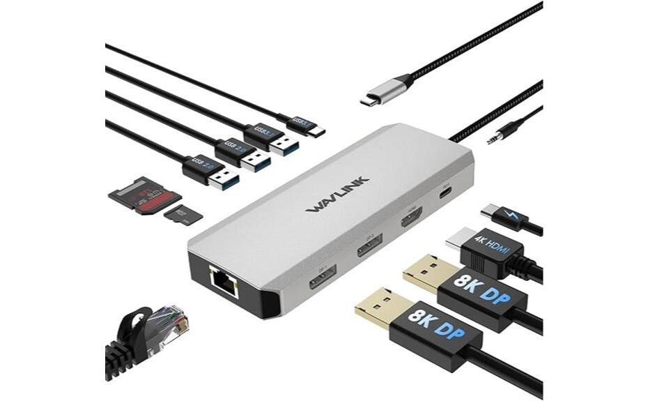 wavlink usb c dock review