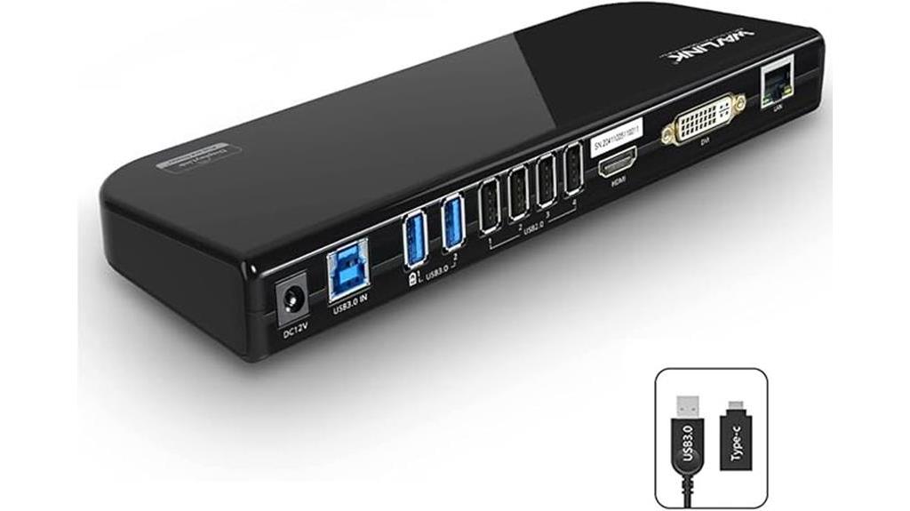 wavlink usb dock review
