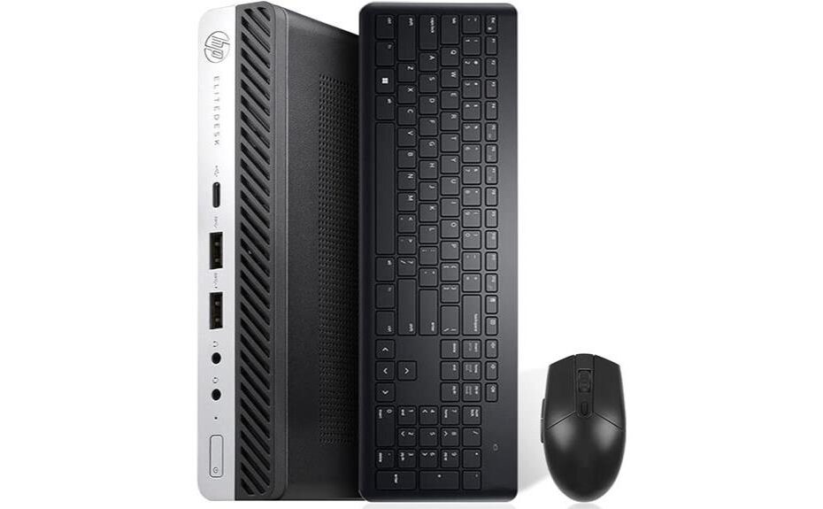 compact business desktop performance