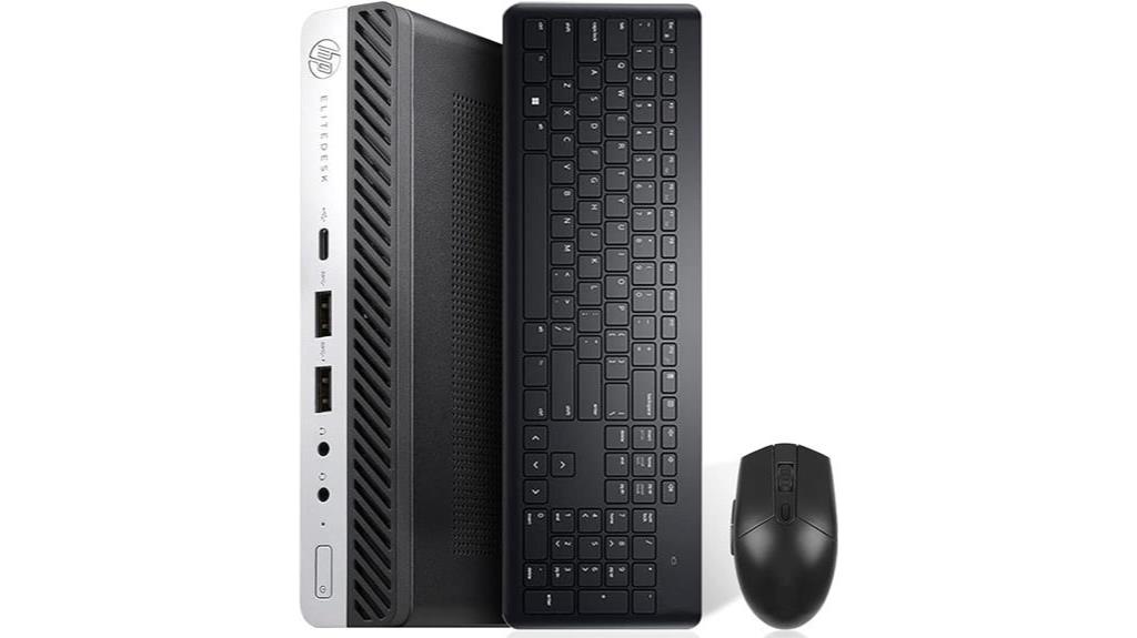 compact business desktop performance
