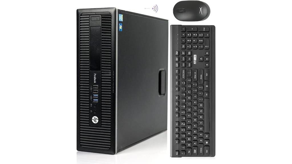 compact powerful business desktop