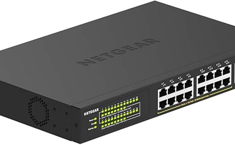 managed 24 port poe switch